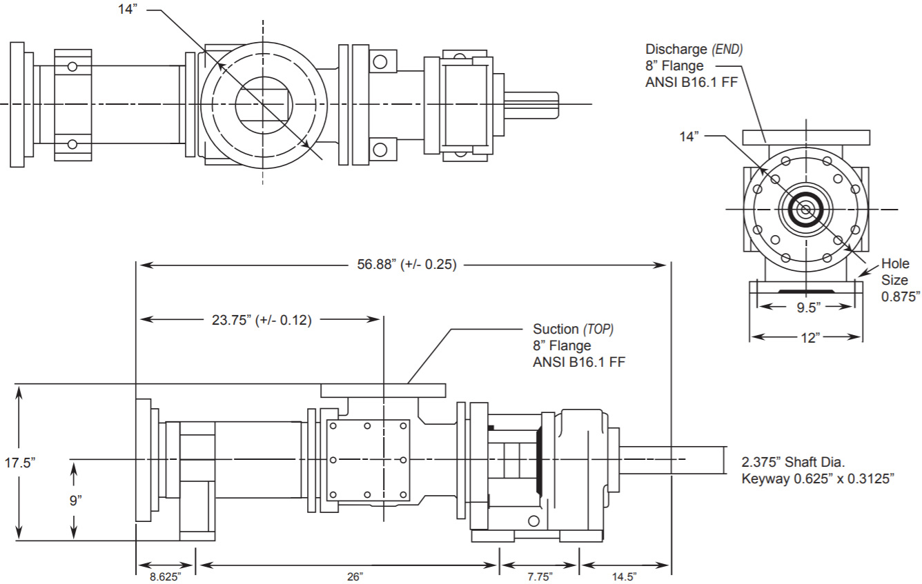 Liberty Process Progessive Cavity Pump CAD Drawings