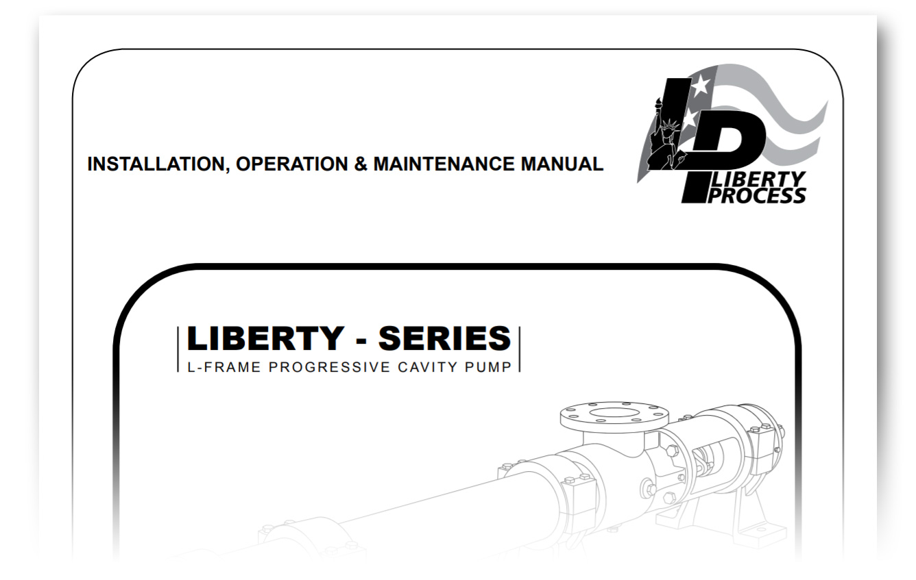 Liberty Process Progessive Cavity Pump Manual